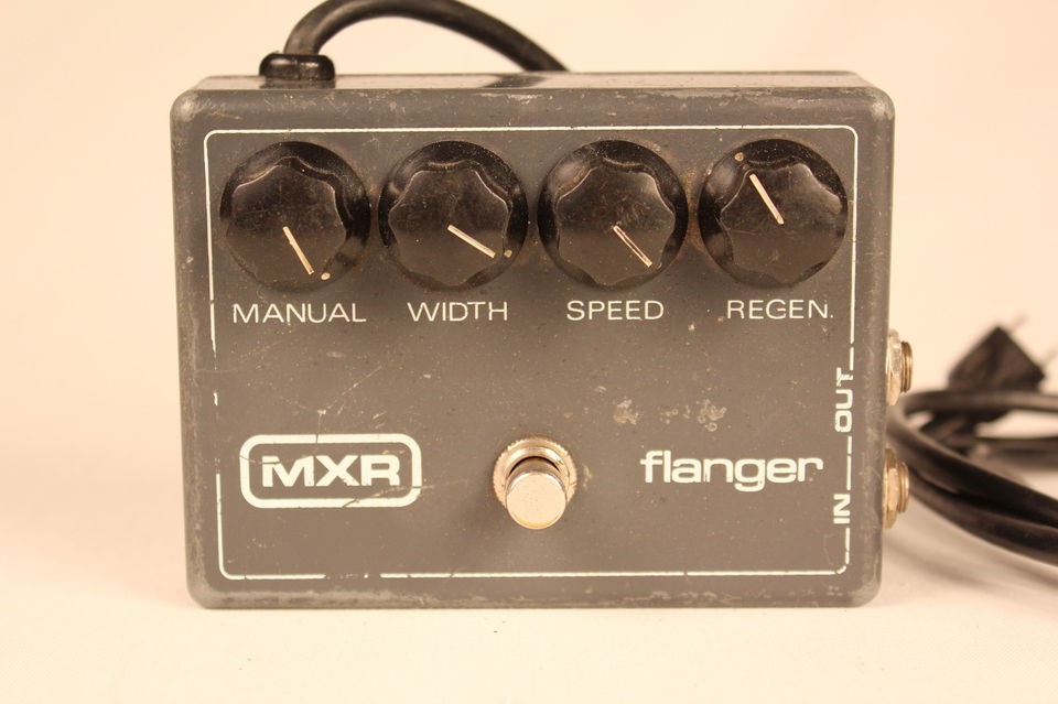 vintage mxr flanger pedal model 117 worldwide shipping time left