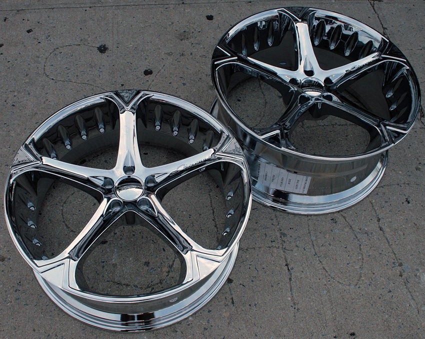 giovanna dalar 5v 22 chrome rims wheels 300 300c v8