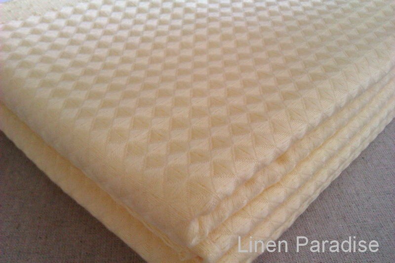 WAFFLE Wafer Bath Beach Sports Towels European Luxurious Cotton LARGE 