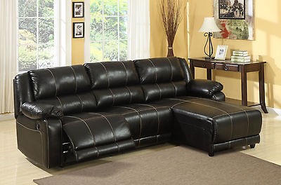 leather sectional recliner in Sofas, Loveseats & Chaises