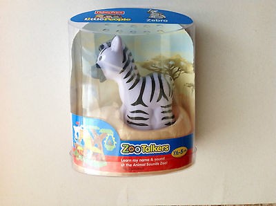 Fisher Price Little People ZOO TALKERS ZEBRA New in package