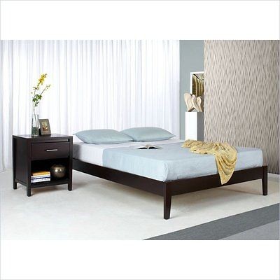 modus nevis simple platform espresso bed more options size time