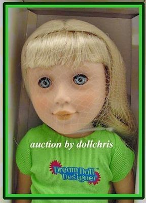 18 Doll Natalie Just Pretend Magic Attic Size Dream Doll Designer 