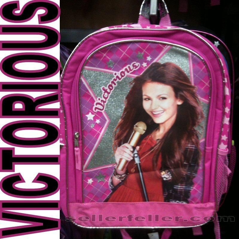 victorious nickelodeon backpack book bag full size one day shipping