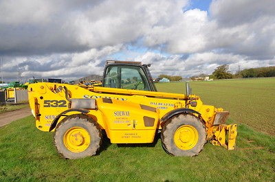 JCB 532 120 TELEHANDLER 2002y WITH LOW HOURS jcb 535 125 manitou merlo