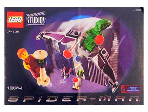 Lego Studios Spider Man Green Goblin 1374