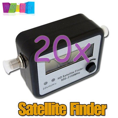 LOT=20 Satellite Finder Tool Find Alignment Signal Meter For Sat Dish 