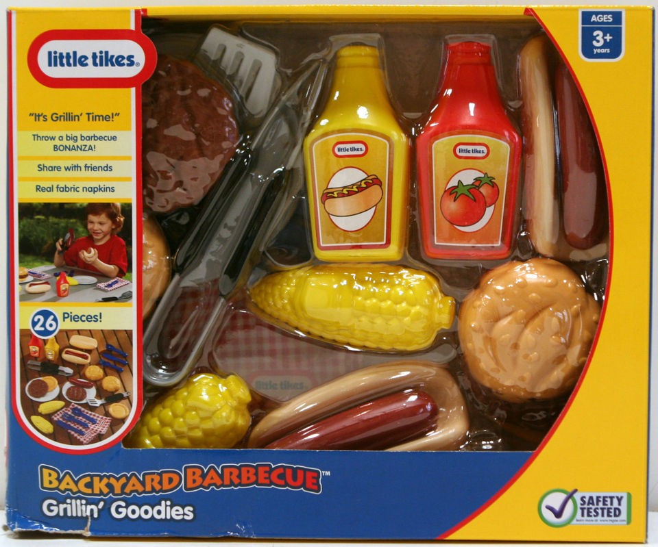 Little Tikes Backyard Barbeque Grillin Goodies Damaged Box On Popscreen