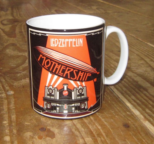 led zeppelin mothership advertising mug from united kingdom returns 