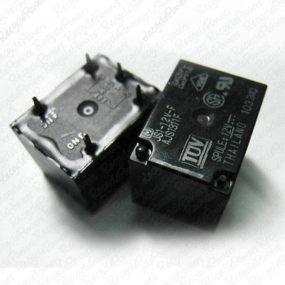 JS1 12V F Relay 5 pins POWER RELAY 10A 12VDC Nais