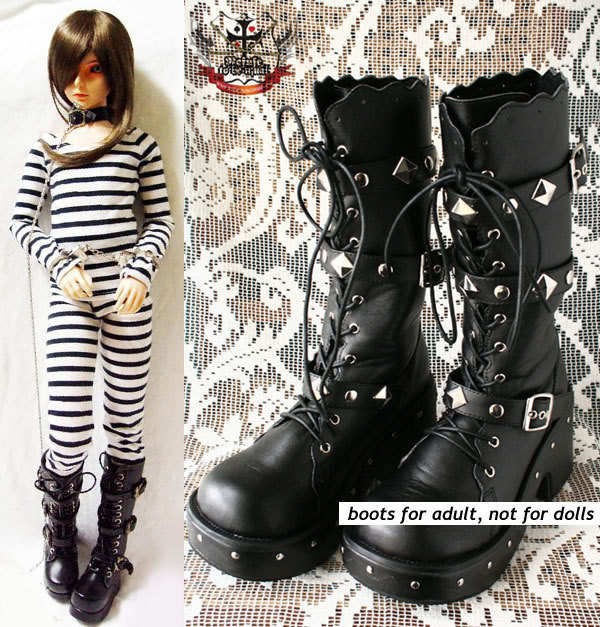 goth punk cosplay jbd visual kei v stud boot 10 5 11 27