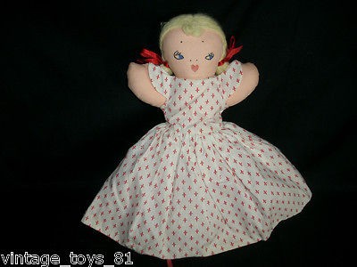 vintage 1970 s topsy turvy black white doll flips stuffed