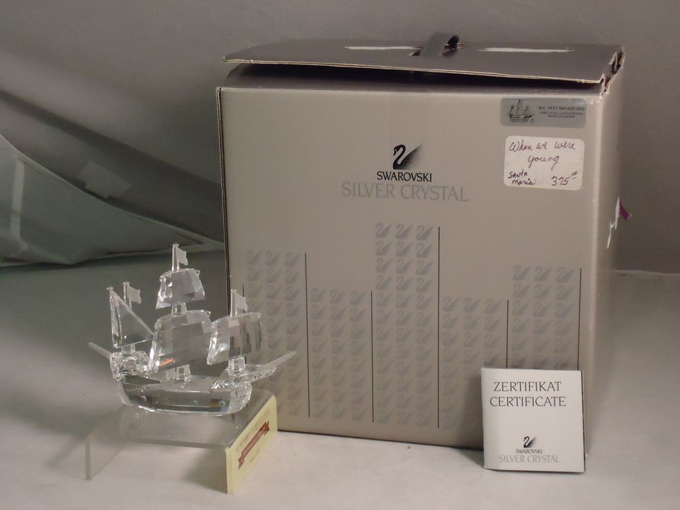 SWAROVSKI, SANTA MARIA, RETIRED, #7473 NR 000 003, NEW IN BOX