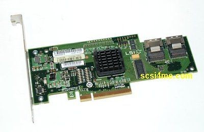 LSI SAS3082E R SAS RAID Controller IBM BR10i Full Height or Low 