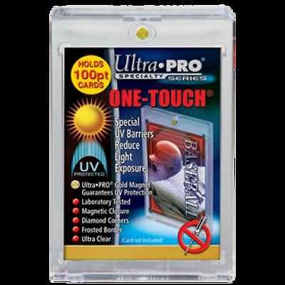 25 ultra pro magnetic one touch 100pt card holders uv