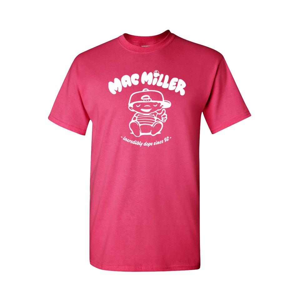 New Mac Miller T Shirt Most Dope rap hip hop knock knock multi color 