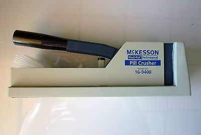 McKesson 16 9400 Heavy Duty Pill Crusher silent knight with 50 