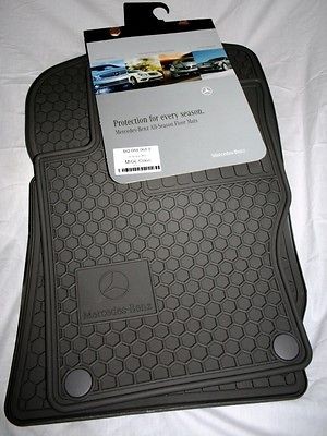 2006/2007 Mercedes Benz ML500 Rubber Floor Mats   GENUINE FACTORY 