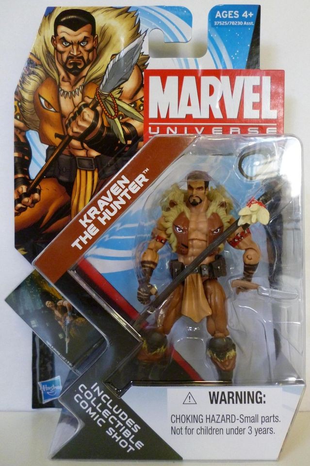 KRAVEN THE HUNTER Marvel Universe 4 inch Action Figure #8 Series 4 