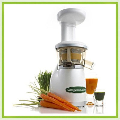 Omega masticating Juicers vert330HD low RPM prl color 110 volt