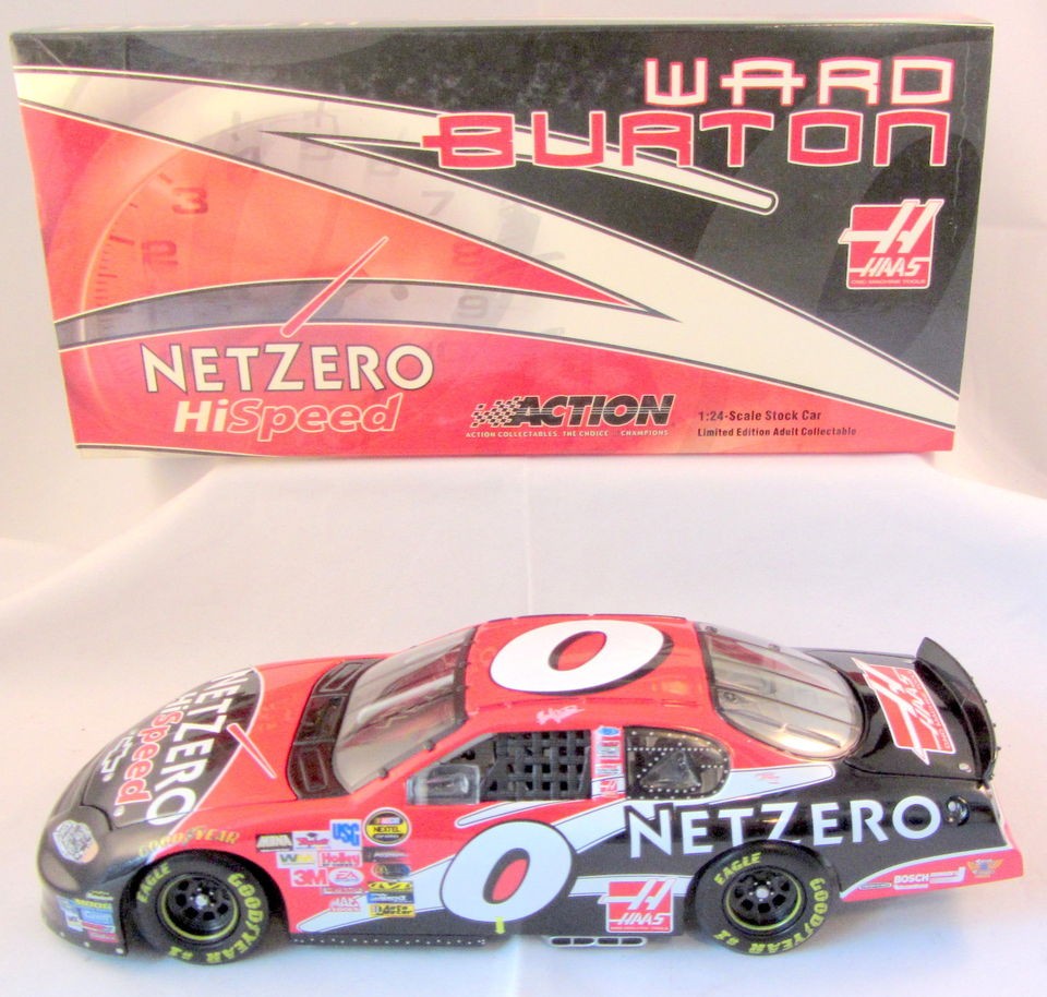 2004 Ward Burton #0 NetZero HiSpeed by Action 1/24 P/N 106498