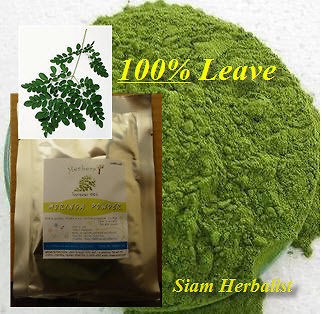 100% Leave Powder MORINGA Pure 40 g. High QUALITY ,Good Packing ,Fully 