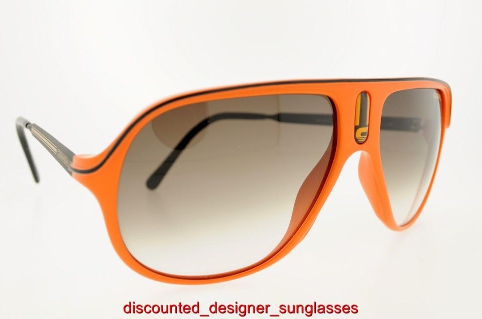 CARRERA SUNGLASS SAFARI A S QXW JJ ORANGE BLACK FRAME GRAY GRADIENT 