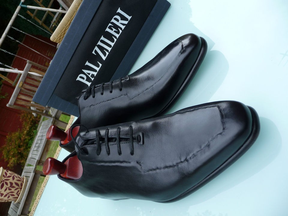 K14 Pal Zileri   Black Calf Oxford UK 9.5 E   US 10.5 D   Eu 43.5