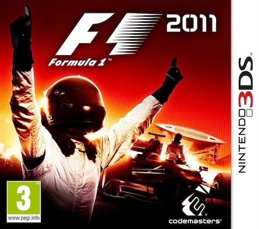 F1 FORMULA 1 2011 3D NINTENDO 3DS NINTENDO VIDEO GAME NEW SEALED 