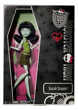 MONSTER HIGH Scarah Screams Figure SDCC 2012 EXCLUSIVE w/ HIDDEN 