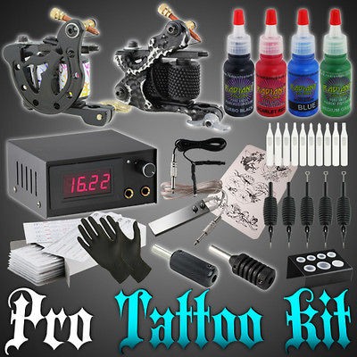   Machine Kit Digital Power Supply 2 Gun 50 Needle 4 Color USA Inks