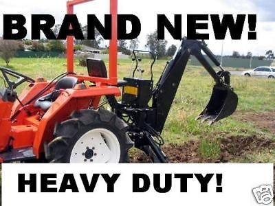 new 3 point back hoe backhoe cat 1 tractor excavator