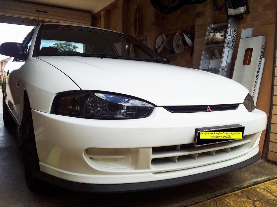 Mitsubishi Eclipse Colt Mirage GTO FTO ASTI Chin Lip Splitter Under 