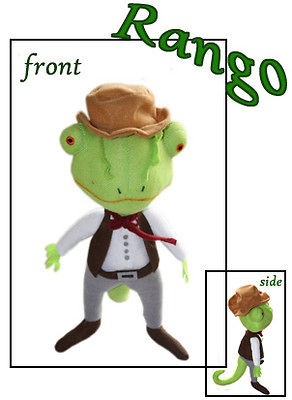 rango figure 10 plush toy rare  15