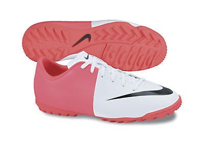 NIKE MERCURIAL VICTORY III ASTRO TURF PINK/WHITE UK Kid 13 to 5.5 NEW