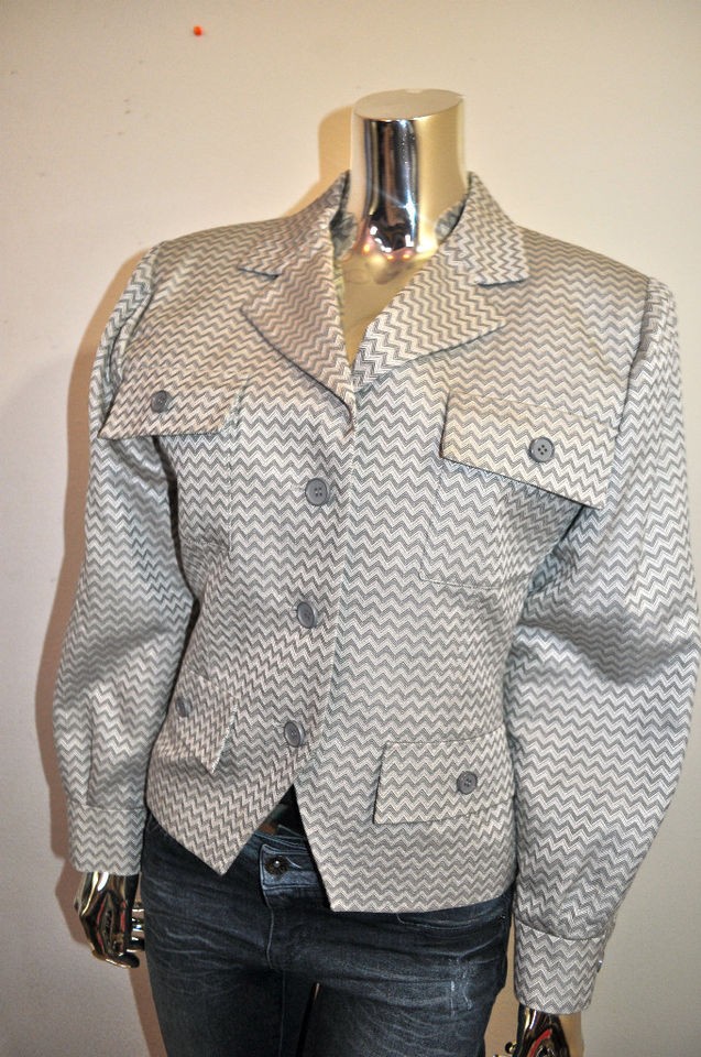 rare vintage nina ricci boutique paris silk wool jacket