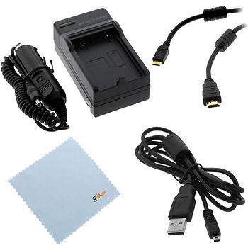 For Nikon COOLPIX P500 P100 P510 Mini Cable+HDMI+EN ​EL5 Charger 