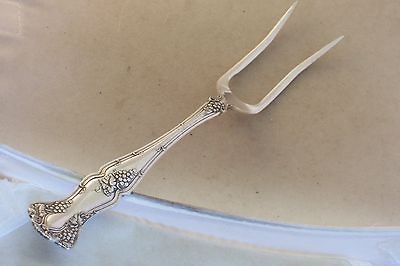 1847 rogers silver vintage grape buffet condiment fork  9 