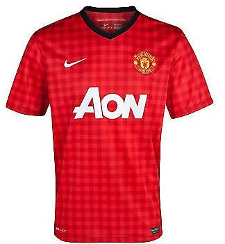 NIKE MAN UTD MANCHESTER HOME FOOTBALL SHIRT BNWT CHILDRENS 2012 13 