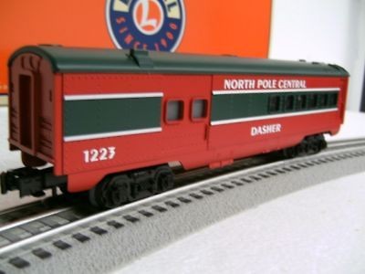 LIONEL NORTH POLE COACH CAR #1 6 30039 lighted train passenger 6 25182