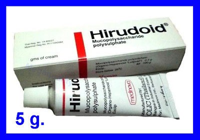 hirudoid bruises inflamed sun burn scars cream 5 g from