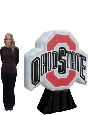 ohio state buckeyes blow up yard player figurine figure time