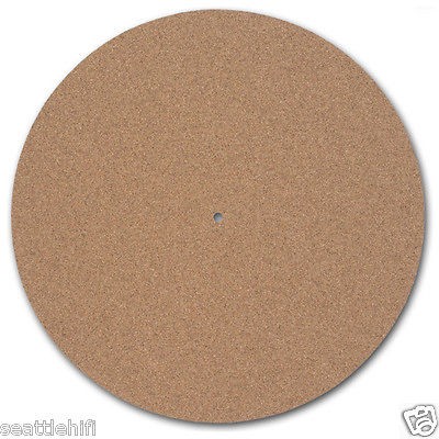 Turntable Toys Audiophile Cork Turntable Mat+Choose Your Own Size 12 