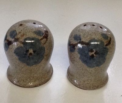 old time pottery winthrop washington 3 salt pepper set time