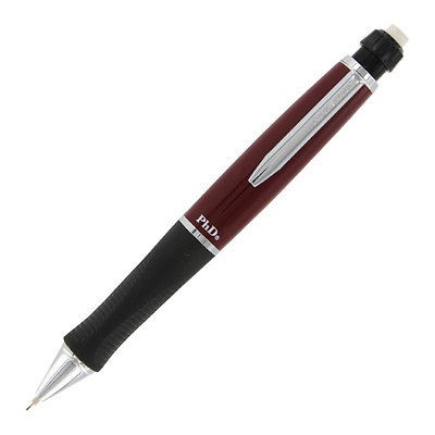 Papermate PhD Mechanical Pencil, Retractable, 0.50 mm, Black Cherry 