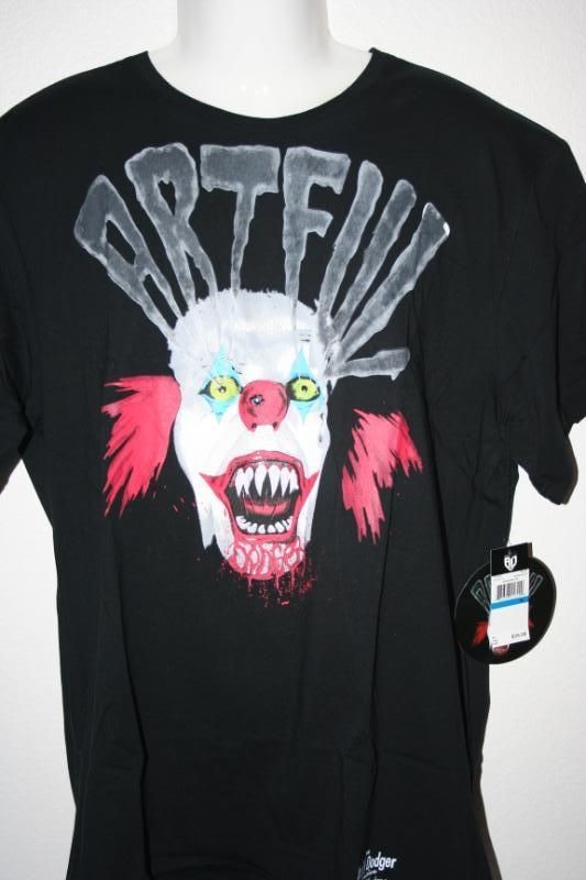 new artful dodger pennywise clown tee t shirt 2xl xxl