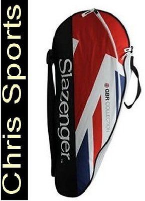 slazenger 3 racket tennis bag gbr series new location united kingdom 