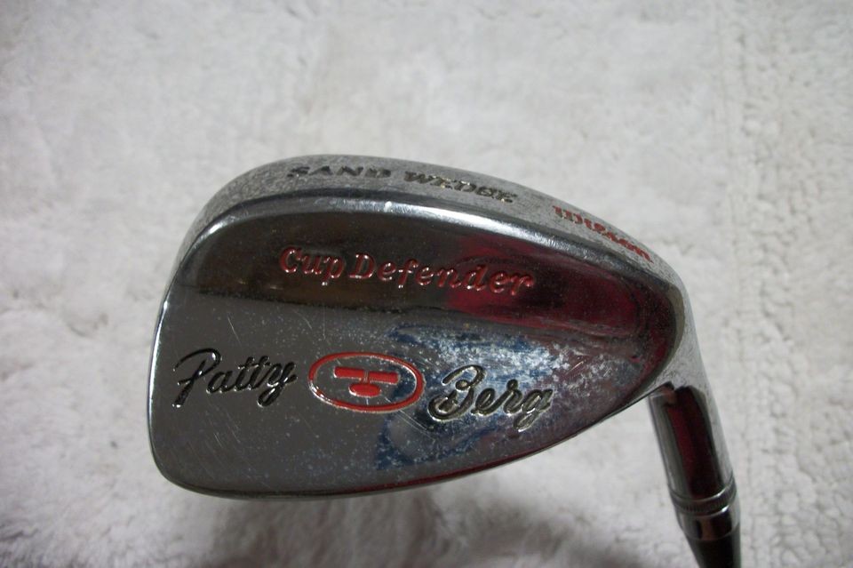 rare wilson patty berg rh sand iron 