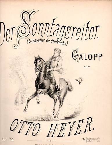 der sonntagsreiter galopp le cavalier de dimanche 