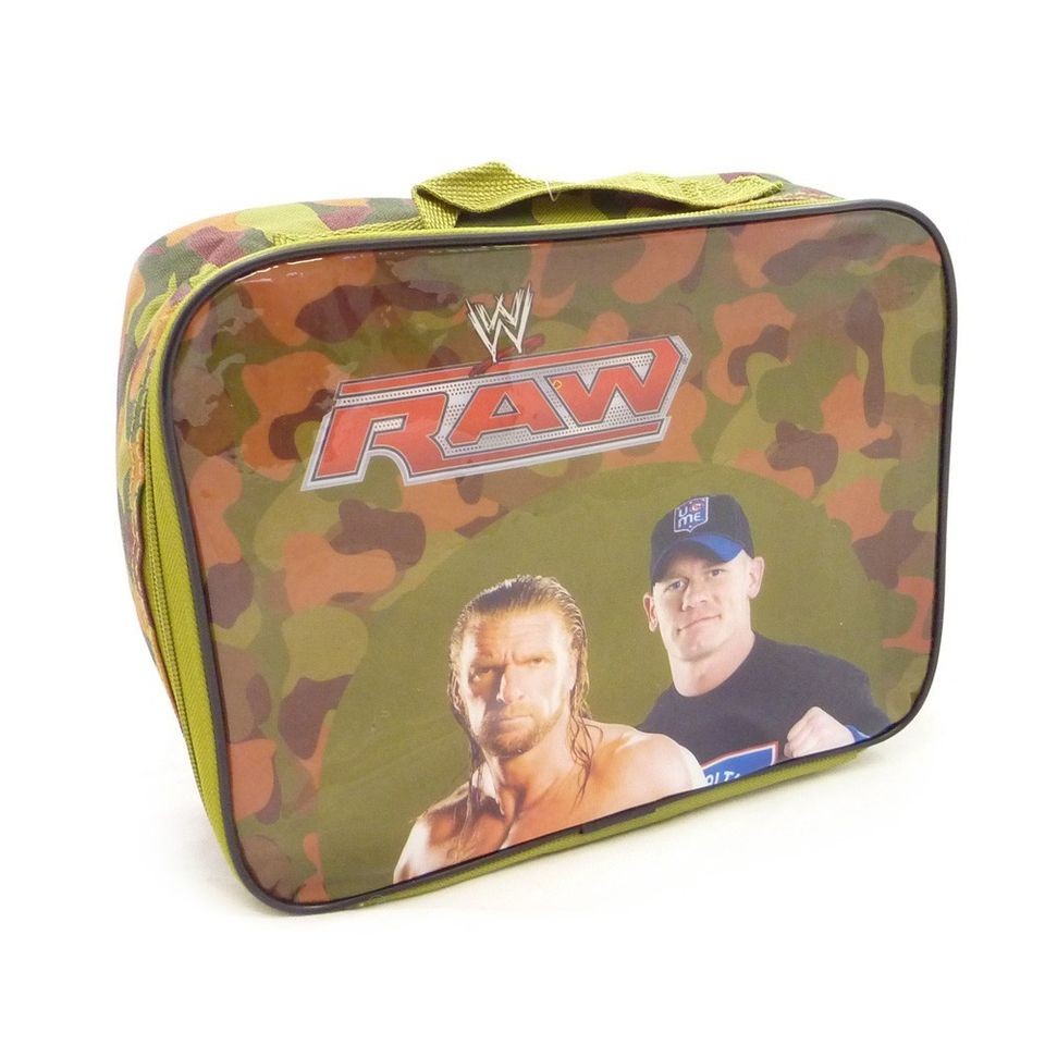 wwe raw rectangle lunch bag  22 80